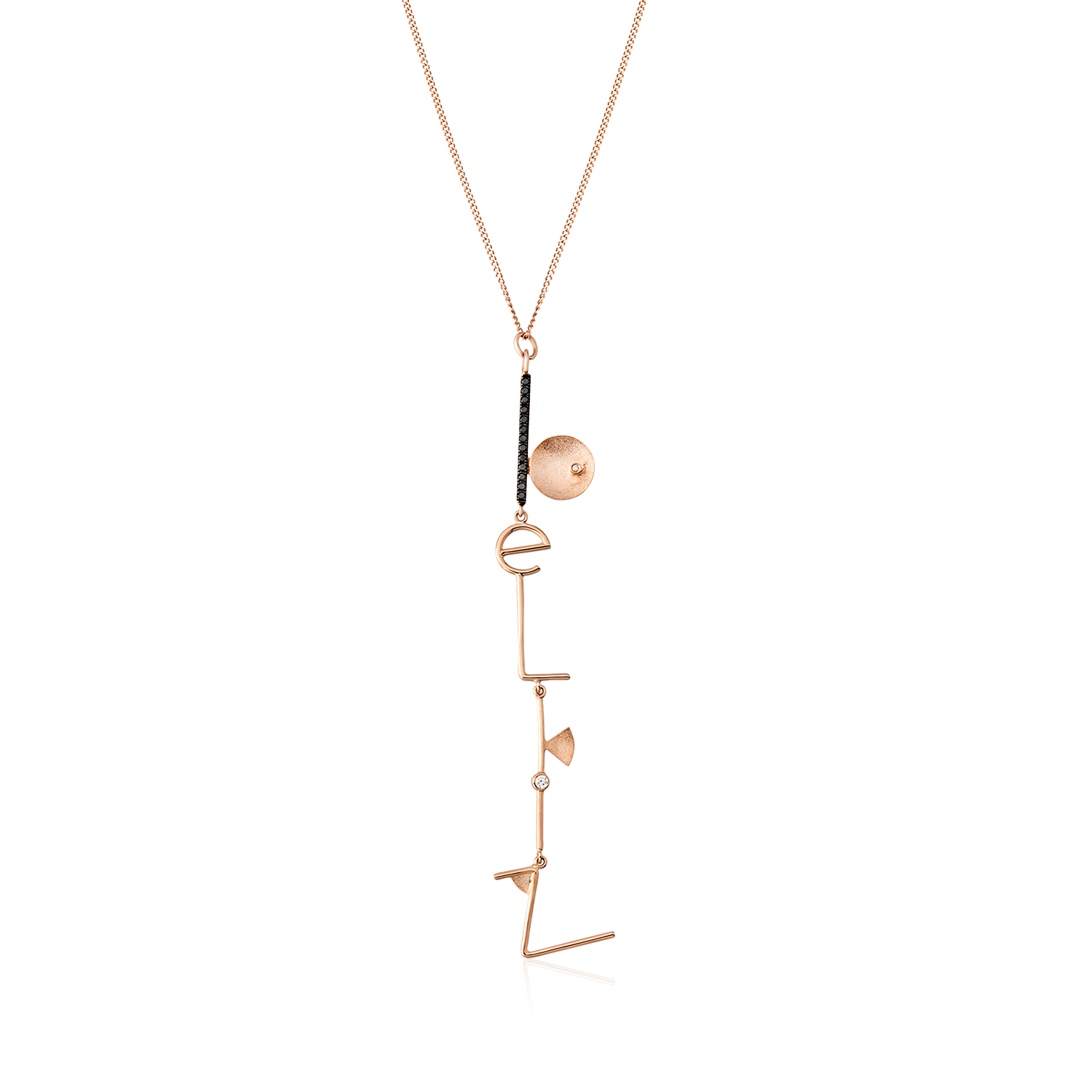 İsim tasarım kolye Belkız